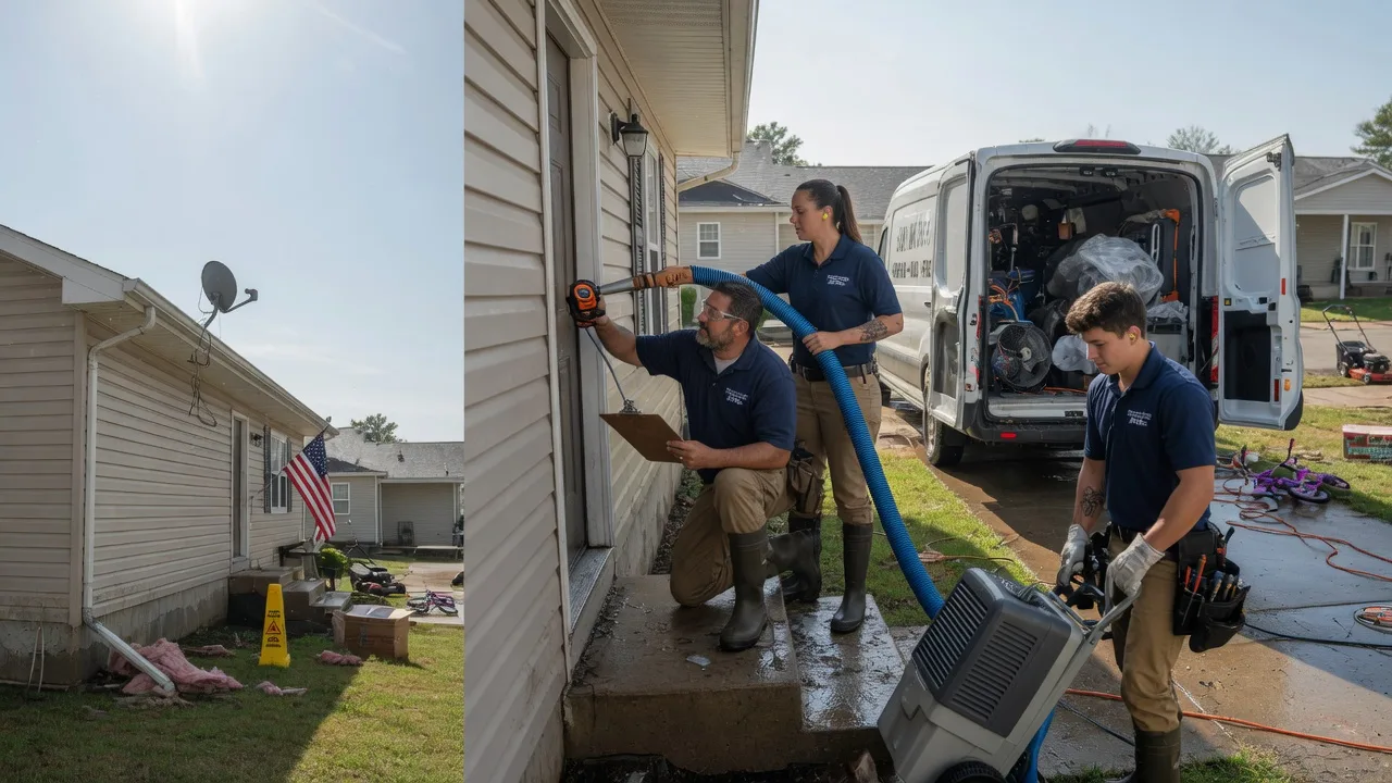 Ceiling Water Damage Restoration in Lawton, OK near me